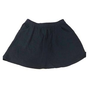 Girl's Lands End navy school/uniform skort